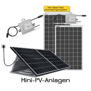 Mini Solaranlagen für den Hausgebrauch 