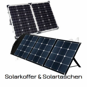 Solarkoffer und Solartaschen