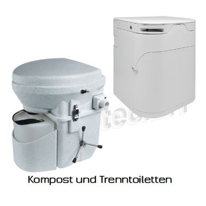 Kompost & Trenntoilette Einfachste Handhabung, beste Hygiene und hohe Reichweite.