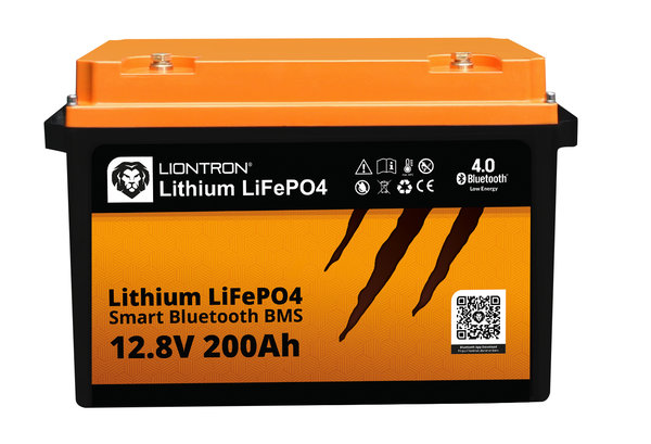 LIONTRON® LiFePO4 12,8V 200Ah LX Smart BMS mit Bluetooth