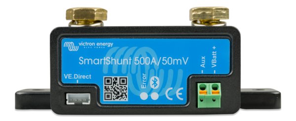 Victron Batteriecomputer SmartShunt 500A, Bluetooth Verbindung per app