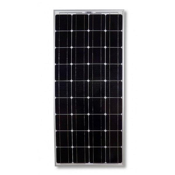Solarmodul 115 W mono SL080-12M115 - mit montierter Solarspoiler aus Aluminium