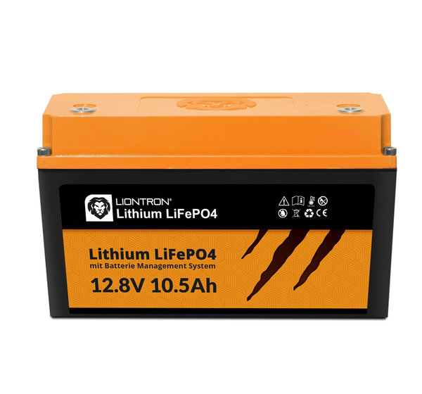 LIONTRON® LiFePO4 12,8V 10,5Ah LX Smart BMS mit Bluetooth
