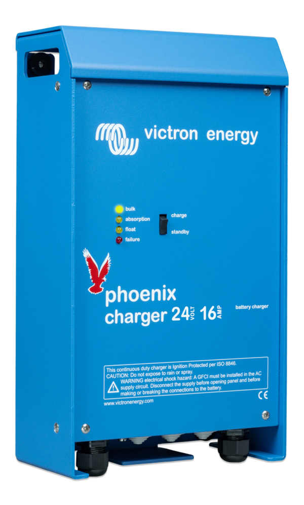Victron® Phoenix Ladegerät 24/16 - 24V 16A 120-240V
