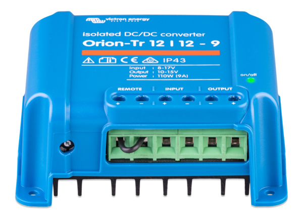 Orion-Tr 12/12-9A (110W) DC-DC-Ladegerät / Ladebooster, galv. Isoliert