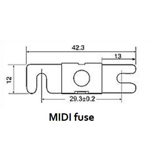 Victron MIDI Sicherung 30A bis 100A / 58V (1Stück)