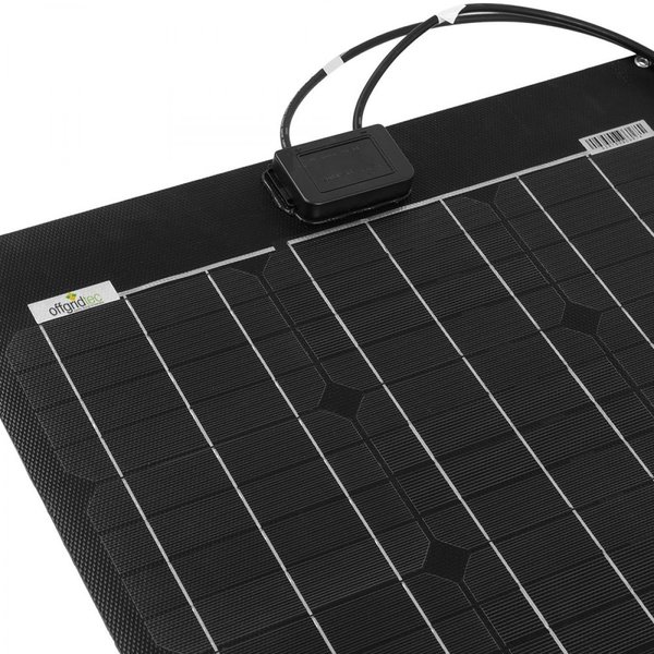 Offgridtec® PCB-ETFE 200W 39V semiflexibles Solarpanel