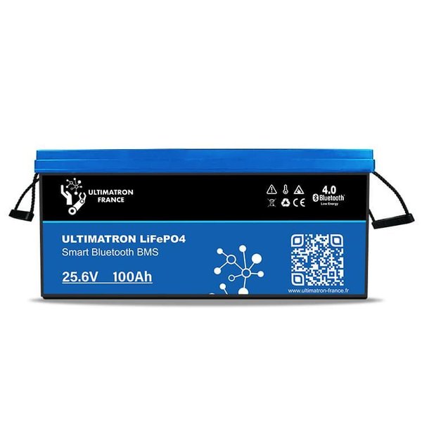 ULTIMATRON® LiFePO4 24V 100Ah (100Ah) mit Smart BMS  2560Wh