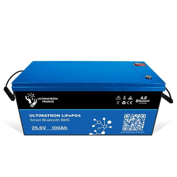 ULTIMATRON® LiFePO4 24V 100Ah (100Ah) mit Smart BMS  2560Wh  UBL-24V-100AH