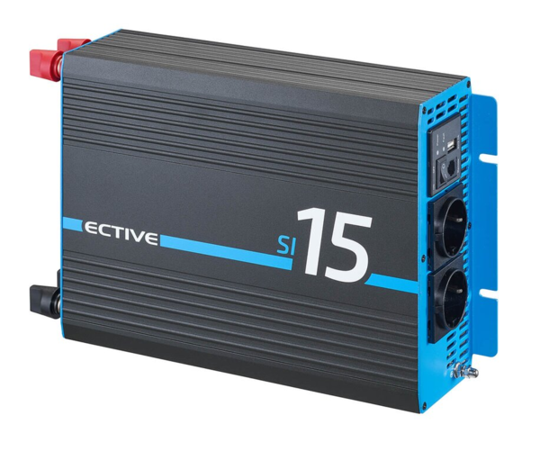 ECTIVE SI 15 (SI152) 12V 1500W/12V Sinus-Wechselrichter mit reiner Sinuswelle