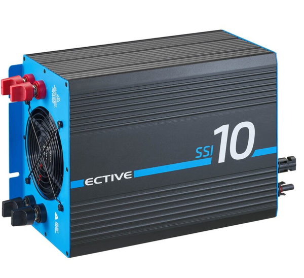 ECTIVE SSI 10 (SSI104) 4in1 1000W/24V Sinus-Wechselrichter mit MPPT-Solarladeregler, Ladegerät